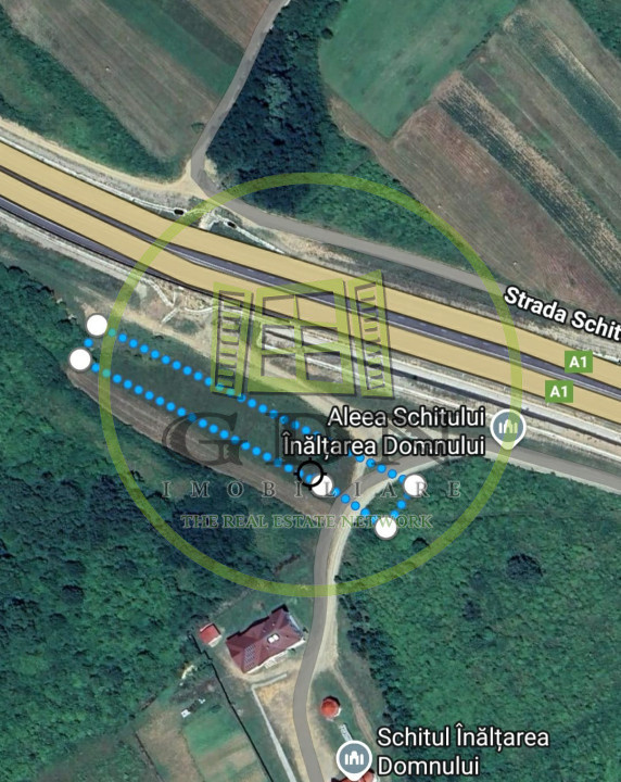 Teren extravilan, 2400 mp, loc. Vestem, Judetul Sibiu