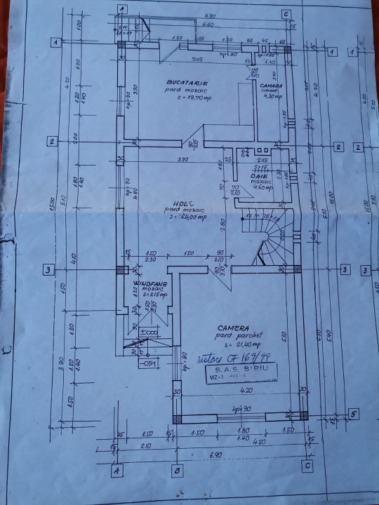 Vanzare  casa 5 camere ,suprafata utila totala 600 mp Turnisor