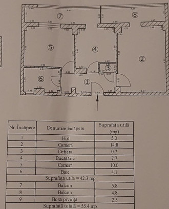 Apartament 2 camere | Mobilat/ Utilat | Calea Bucuresti | 