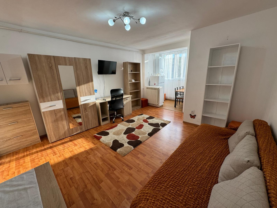  Închiriere ap. 1 cam, Mănăștur, pet friendly, 390 Eur!