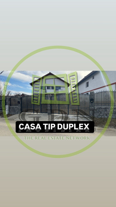 Duplex 3 camere  suprafata totala 252mp spre vanzare in Cristian 