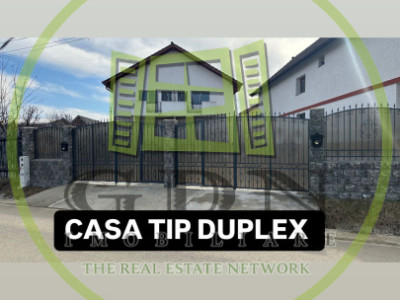 Duplex 3 camere  suprafata totala 252mp spre vanzare in Cristian 