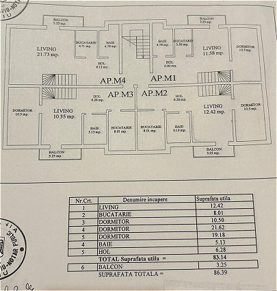 Apartament de vânzare – 4 Camere | 83 mp | Zona Rahovei 