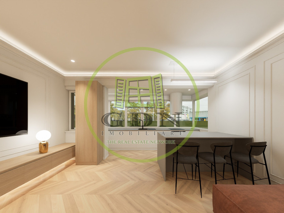 Penthouse 3 camere, 95mp+120mp terasa, Veteranilor, Parcul Nicolae Romanescu