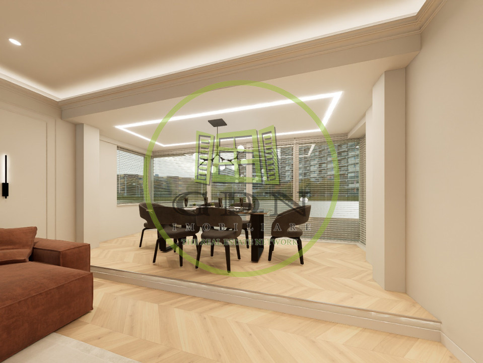 Penthouse 3 camere, 95mp+120mp terasa, Veteranilor, Parcul Nicolae Romanescu