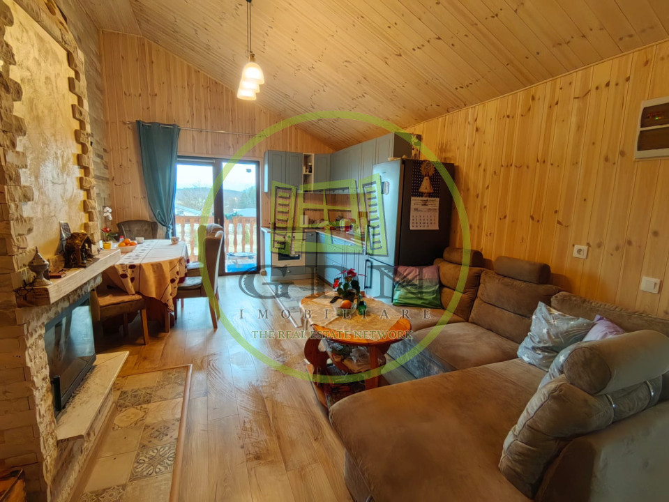 Casa individuala | 100 mp casa + 1500 mp teren | Tocile, judetul Sibiu