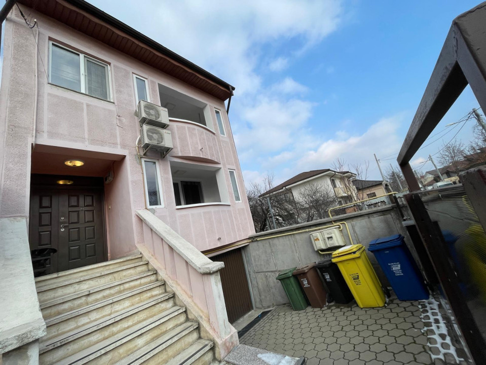 Vilă D+P+E+M utilată și mobilată în zonă semicentrală cu 6 camere și 191mp utili