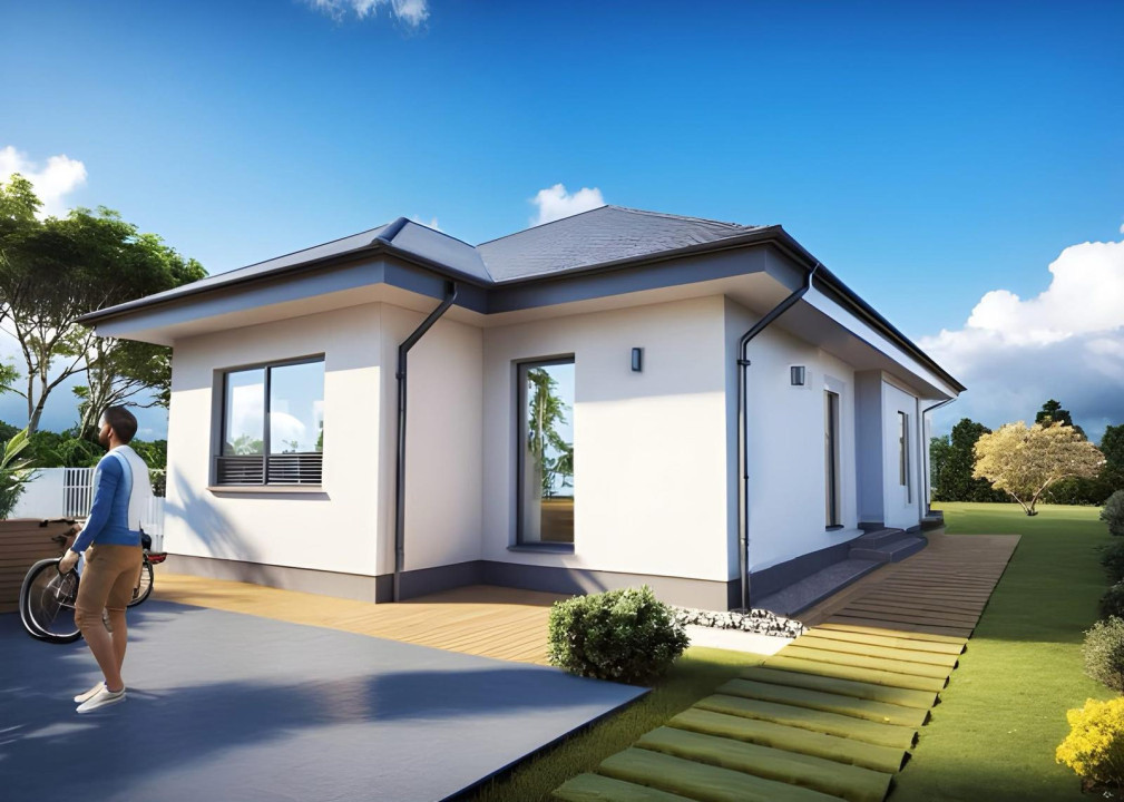 Super pret! Ansamblu de case stil mediteranean 3 camere zona centrala