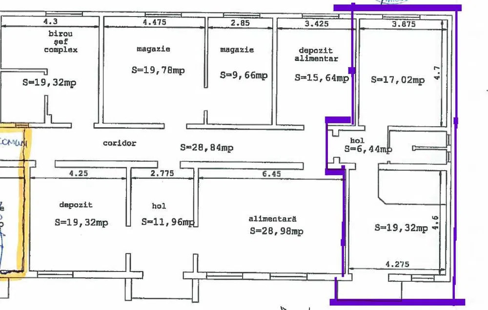 Închiriere spațiu comercial, Iris - 500 EUR + TVA