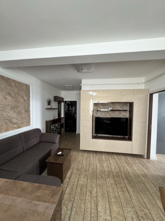 Apartament modern de închiriat – 60mp utili-3 camere, curte, – Calea Cisnădiei, 