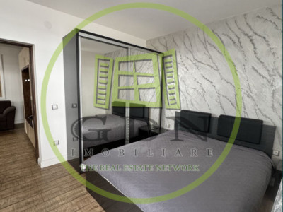 Apartament modern de închiriat – 60mp utili-3 camere, curte, – Calea Cisnădiei, 