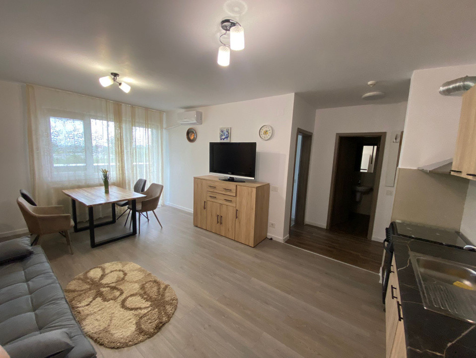Apartament 2 camere, decomandat, mobilat si utilat, Prima Nufărul