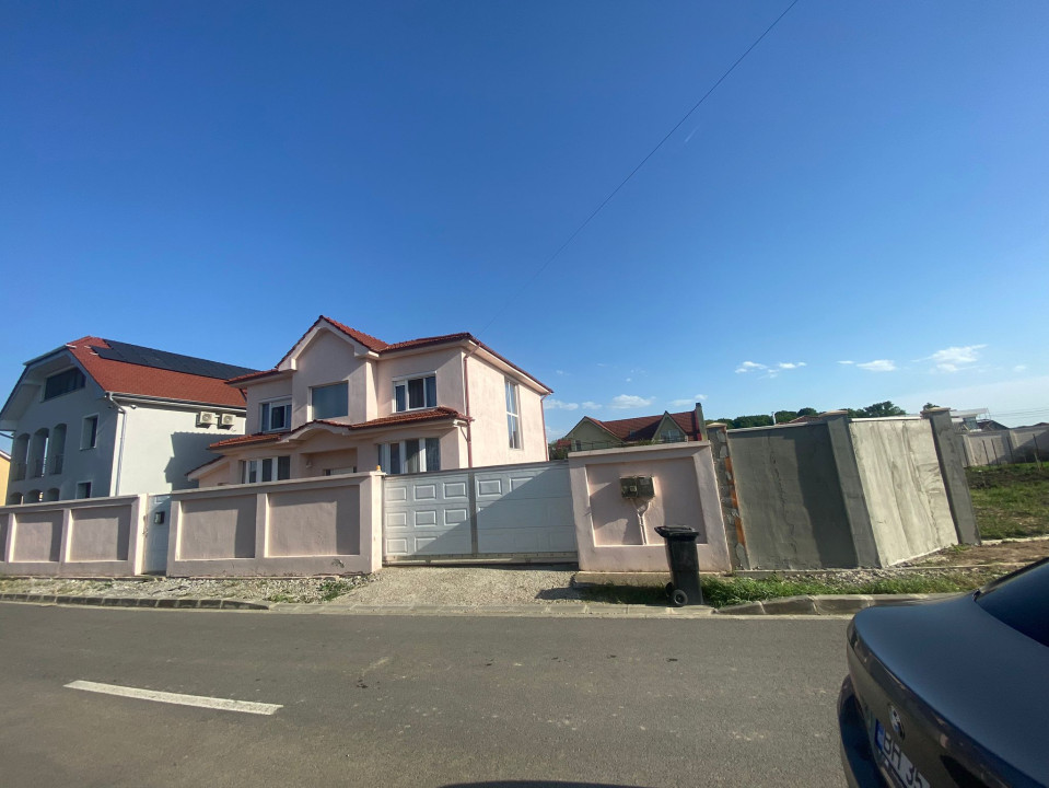 Casă Sânmartin regim P+1, cu 5 camere spațioase,Teren 559mp,front stradal 21,69m