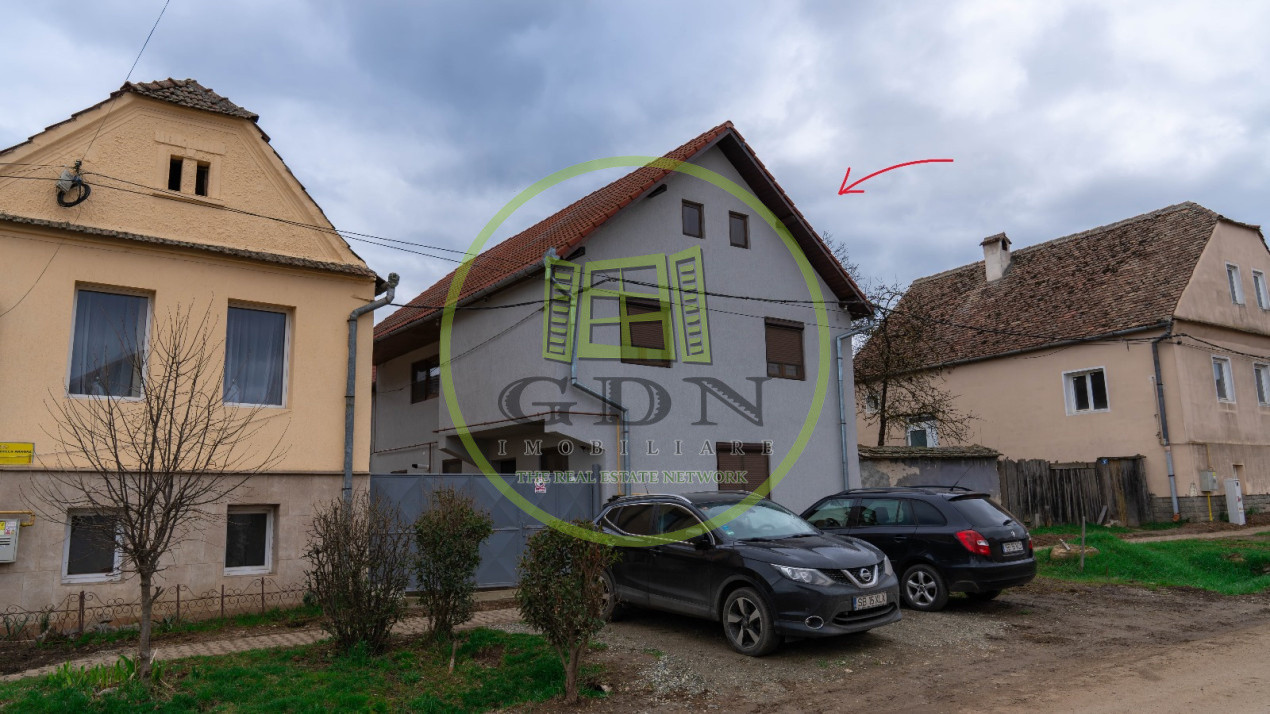 Casa cu 6 camere suprafata 220mp si teren 1700mp spre vanzare in Rosia,SB