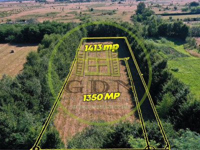 Teren intravilan de vânzare- 1413 mp - zona Valea Avrigului 