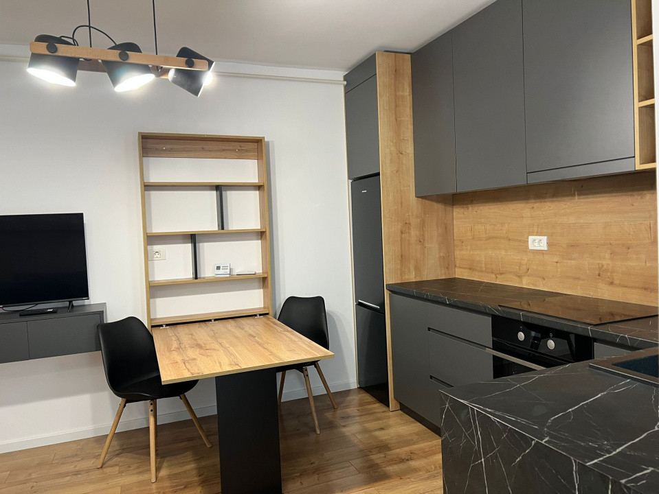 Bloc Nou Apartament cu o camera mobilat centru vechi 
