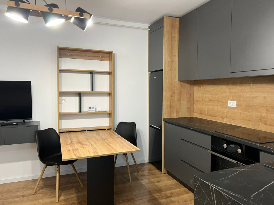 Bloc Nou Apartament cu o camera mobilat centru vechi 