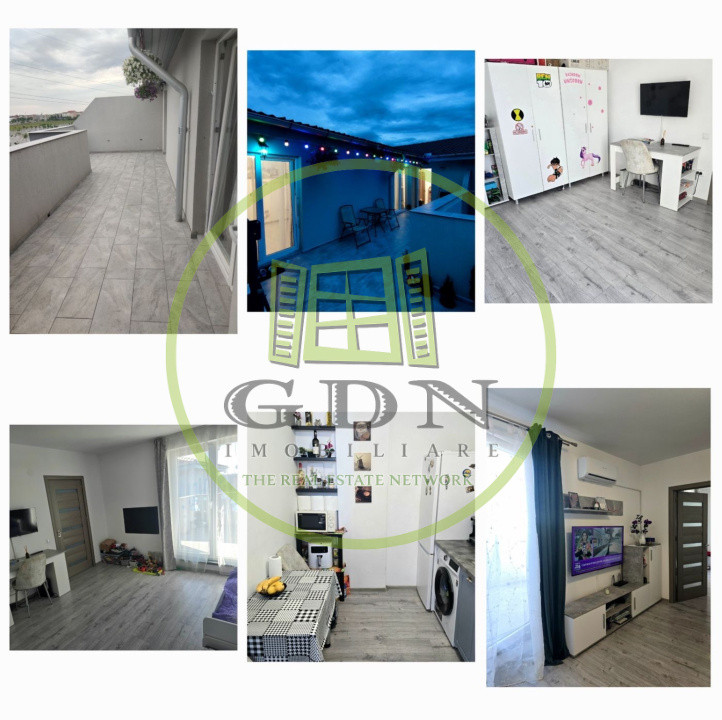 Apartament de vânzare 2 camere - 56,5 mp + terasa - C. Arhitecților 