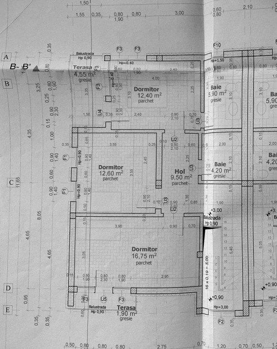 Casă tip duplex de vânzare, 120 mp.+250 mp curte, 265000 Eur, Florești