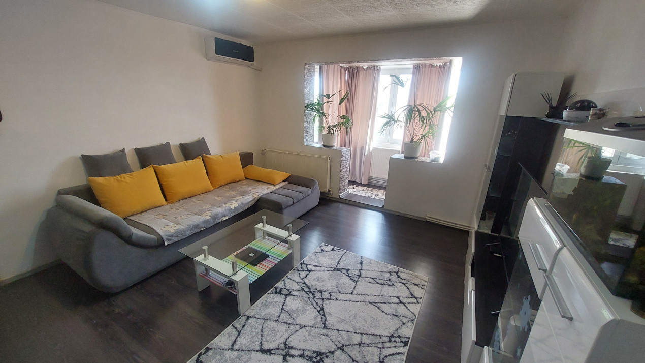 Apartament doua camere semidecomandat, 50 mp, Rovine zona Liceul Basarab