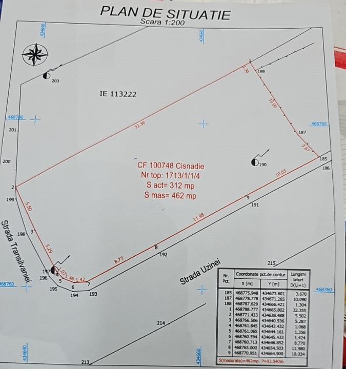 Teren intravilan | 462 mp |, Cisnadie, Sibiu