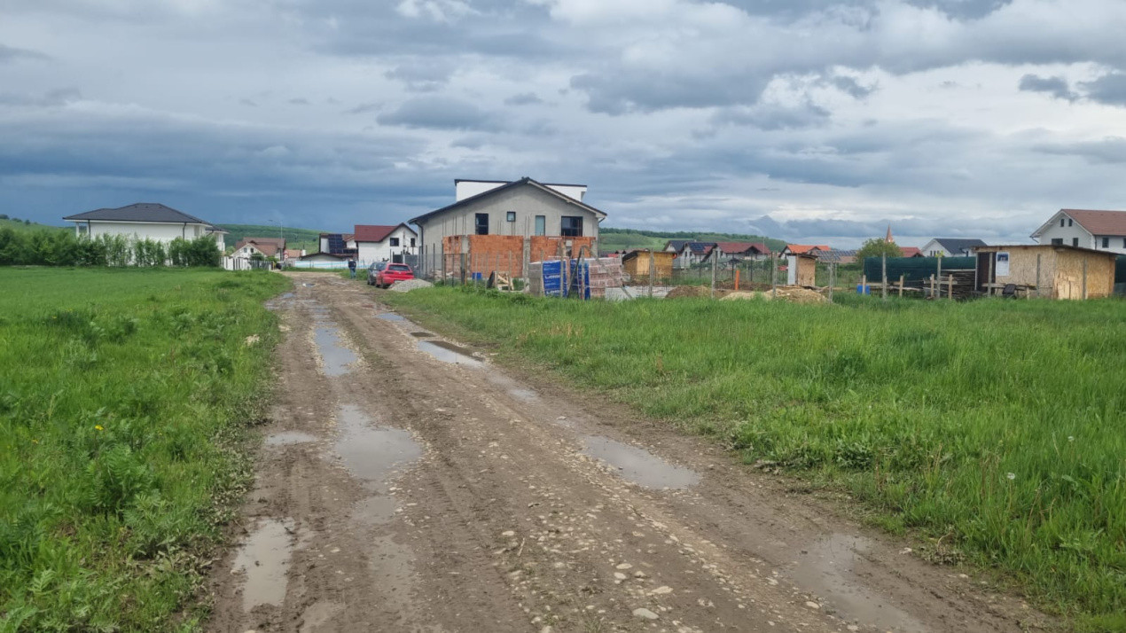 Teren de Vânzare în Cristian – 485 m² cu Autorizație de Construire