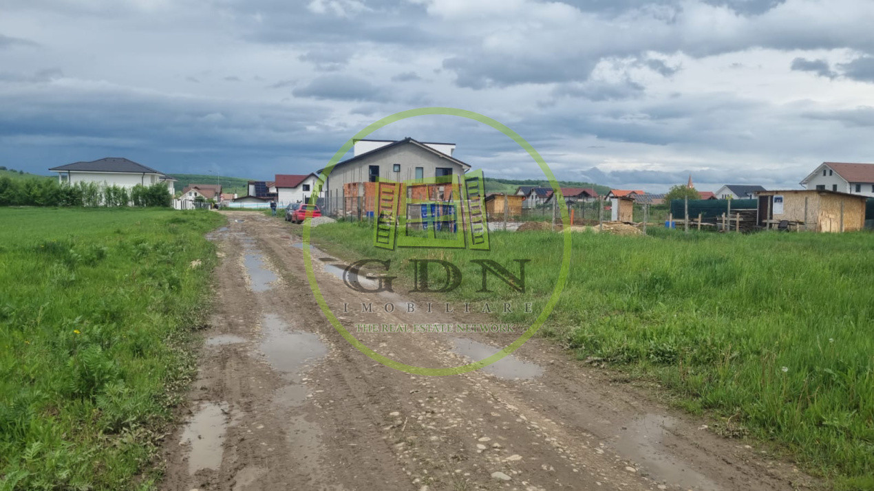 Teren de Vânzare în Cristian – 485 m² cu Autorizație de Construire