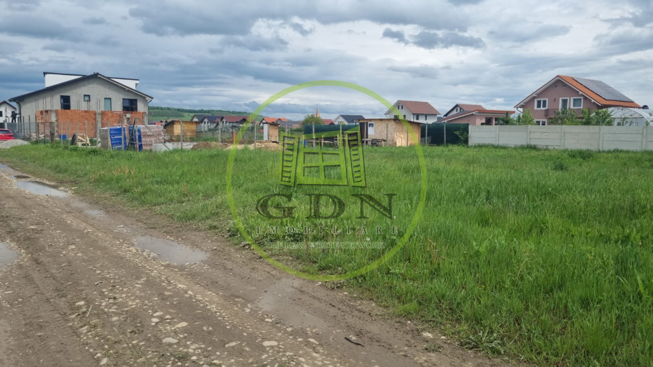 Teren de Vânzare în Cristian – 485 m² cu Autorizație de Construire