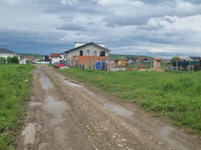 Teren de Vânzare în Cristian – 485 m² cu Autorizație de Construire