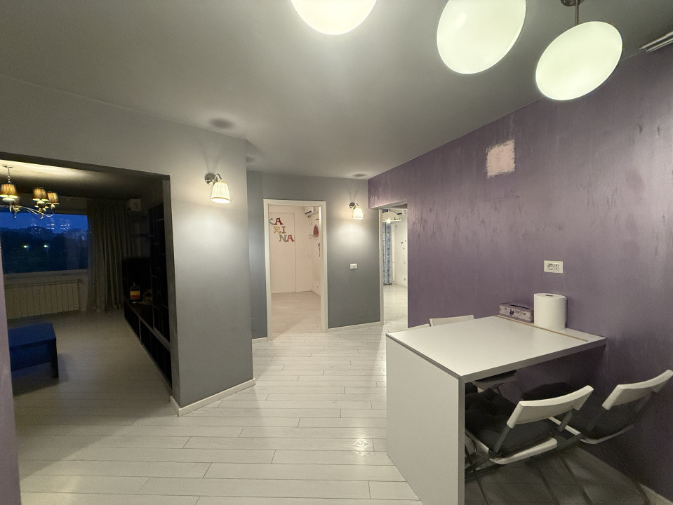 Apartament 4 camere, spațios, mobiliat si utilat l Parcare inclusa l Colentina
