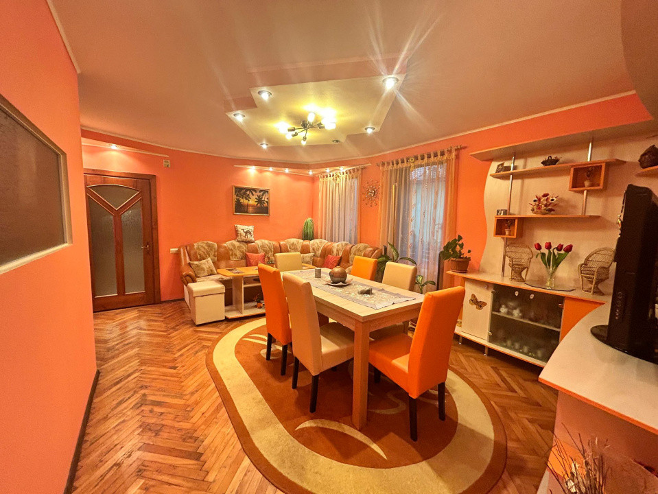 Apartament la casă de vânzare – zonă centrală, Sibiu – 98 mp, 4 camere