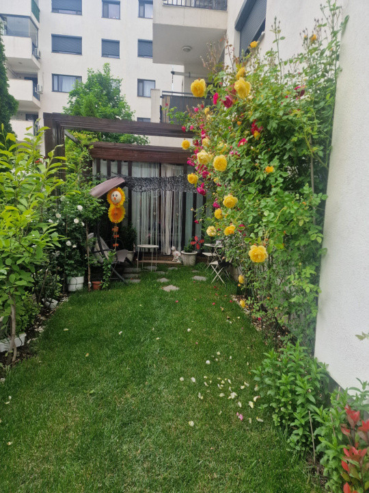 Apartament 3 camere cu grădină si loc de parcare l Greenfield Residence