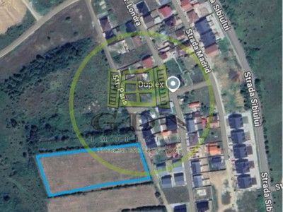  Parcele Teren Intravilan ,500mp- Zona Calea Cisnădiei 