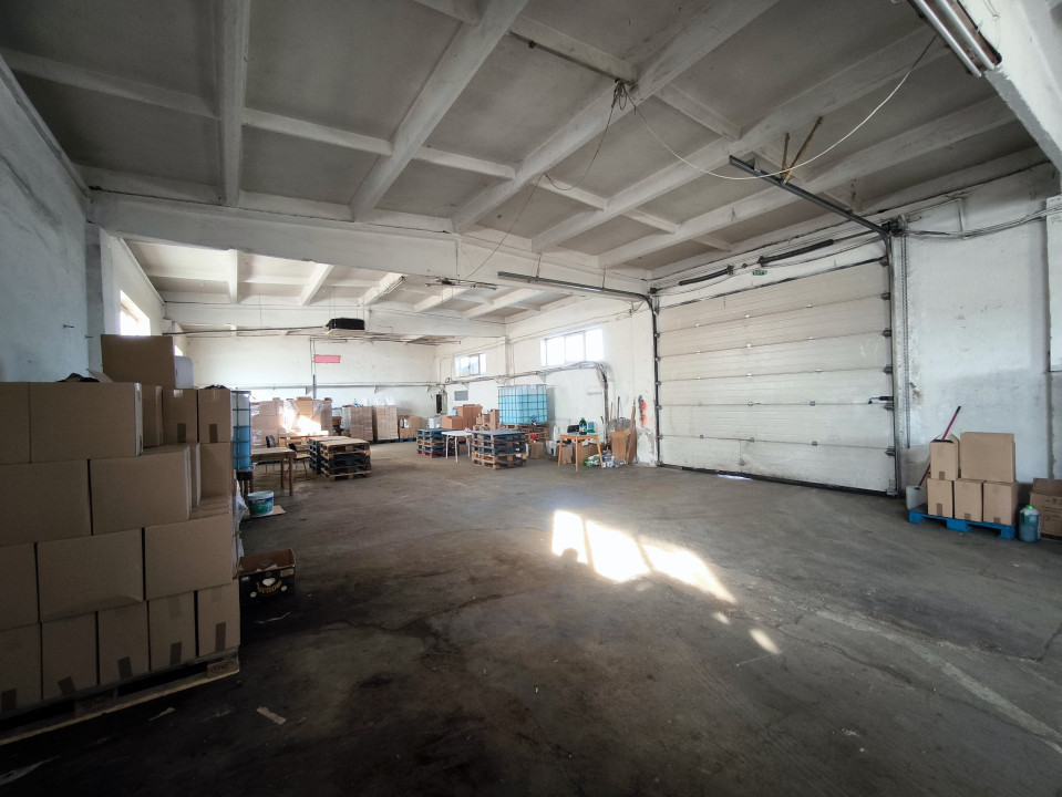 Hală industrială - producție / depozitare, suprafață utilă 517 mp, Palota