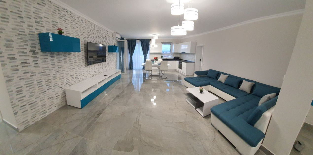 Apartament de lux cu 2 camere – 90 mp + terasă – etaj 3/4