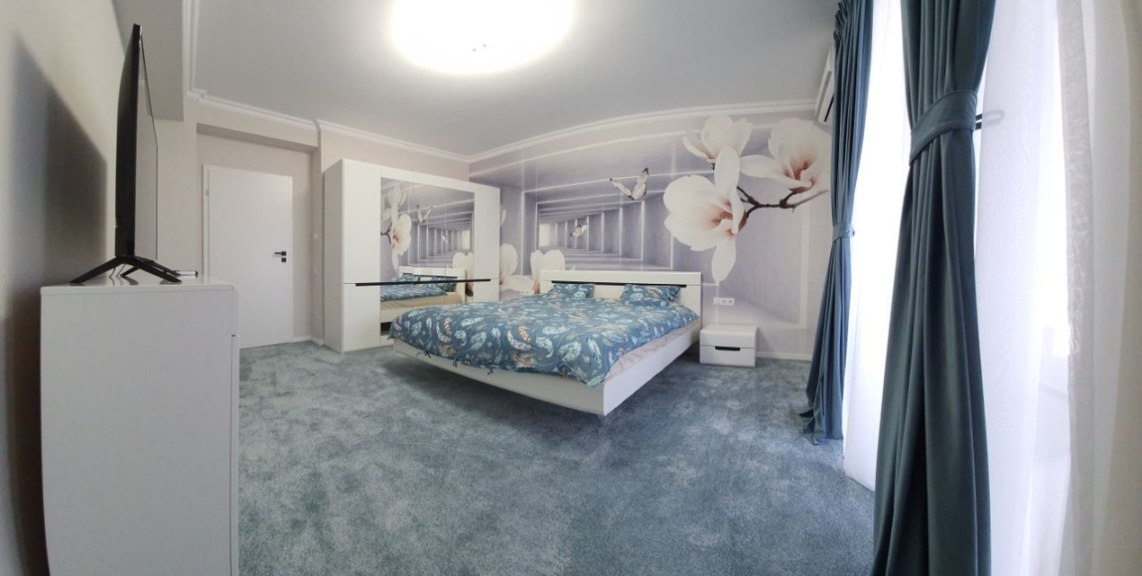 Apartament de lux cu 2 camere – 90 mp + terasă – etaj 3/4