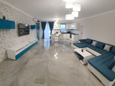 Apartament de lux cu 2 camere – 90 mp + terasă – etaj 3/4