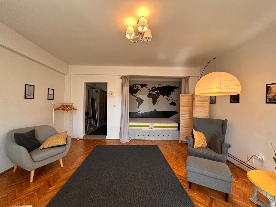 Oportunitate! Apart. deosebit cu 1 cam, 47 mp., zonă semicentrală, 155000 Eur
