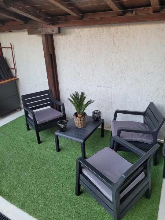 Apartament la casa înșiruită-P+E+Pod-74mp utili