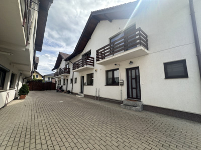 Apartament la casa înșiruită-P+E+Pod-74mp utili