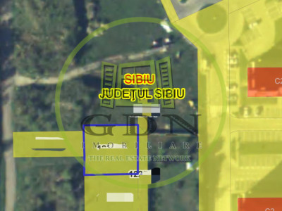 Teren intravilan–600 mp–zona Sibiu Est, lângă ansamblul Henri Coanda
