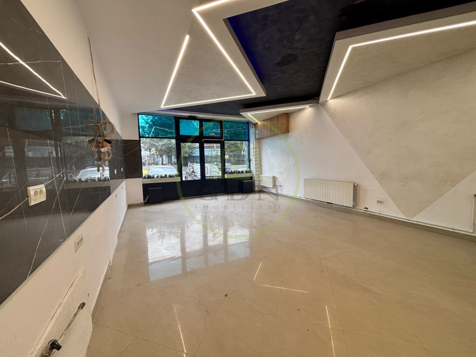 Spatiu comercial, 75mp, parter, 3 incaperi, cartier Brazda, zona Amaradia