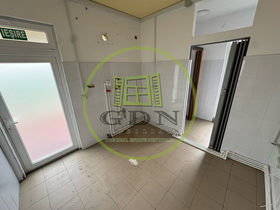 Spatiu comercial, 233mp, D+P, 6 incaperi, cartier Brazda, zona Amaradia