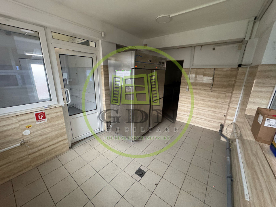 Spatiu comercial, 233mp, D+P, 6 incaperi, cartier Brazda, zona Amaradia