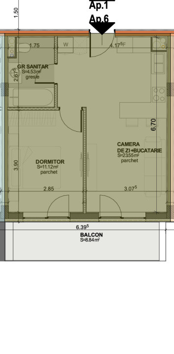 Comision 0 / apartamente cu 2 si 3 camere Bloc Nou!