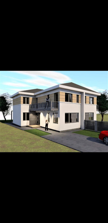 Duplex de vânzare, 120 mp,+332 mp. curte, sat Tureni, 159900 Eur