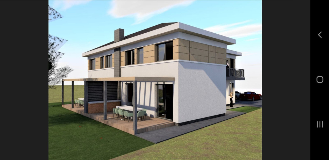 Duplex de vânzare, 120 mp,+332 mp. curte, sat Tureni, 159900 Eur