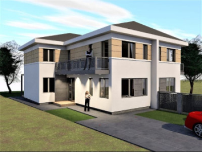 Duplex de vânzare, 120 mp., semifinisat, 159900 Eur, Tureni