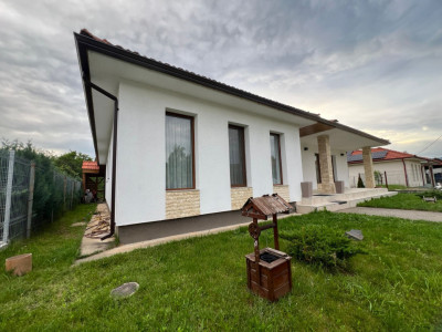 Casa individuala cu 4 camere si 5 ari teren zona centrala