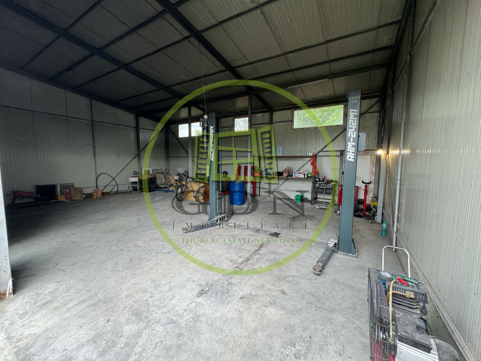Hala 90mp, teren 300mp, zona Parcul Tineretului